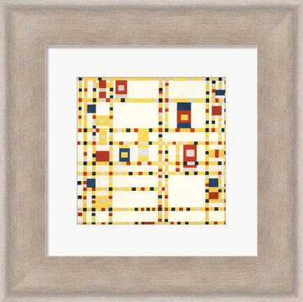 Framed Broadway Boogie Woogie Print