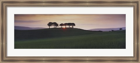 Framed Somerset Sunrise Print