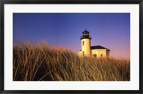 Framed Coquille River Lighthouse, Oregon Print