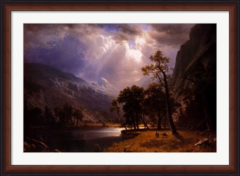 Framed Half Dome, Yosemite Valley Print