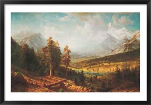 Framed Estes Park Print