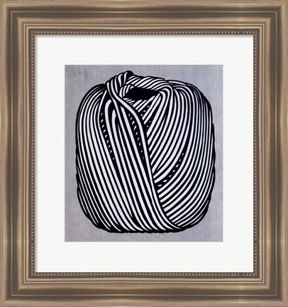 Framed Ball of Twine, 1963 Print