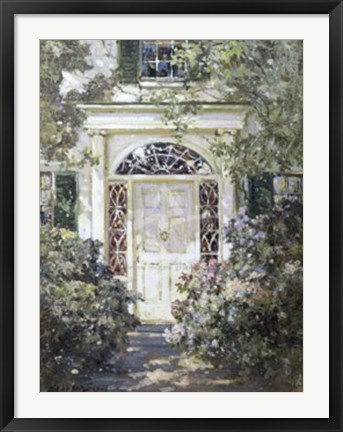 Framed Doorway, 19th Century Print