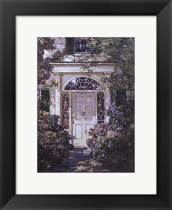 Framed Doorway, 19th Century Print