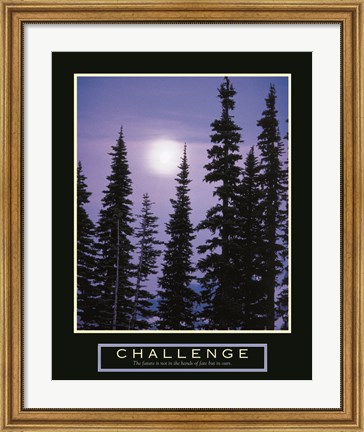 Framed Challenge - Moonrise Print