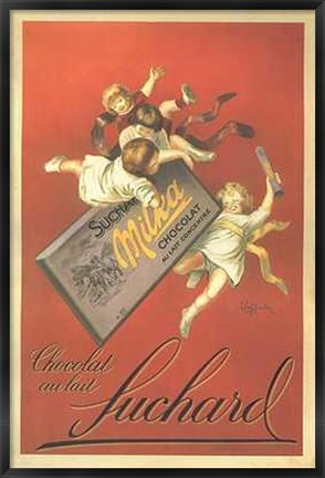 Framed Chocolat Suchard Print