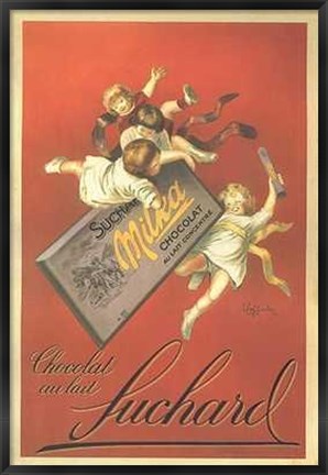 Framed Chocolat Suchard Print