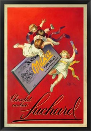 Framed Chocolat Suchard Print