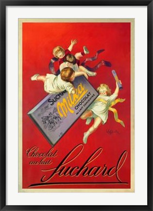 Framed Chocolat Suchard Print