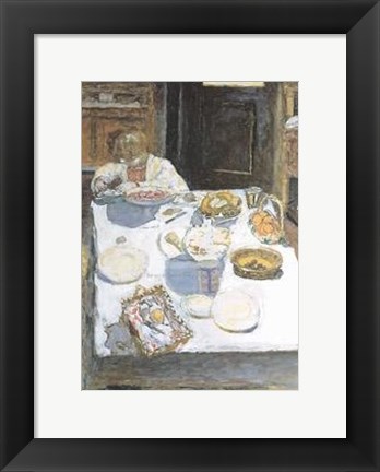 Framed Table, 1925 Print