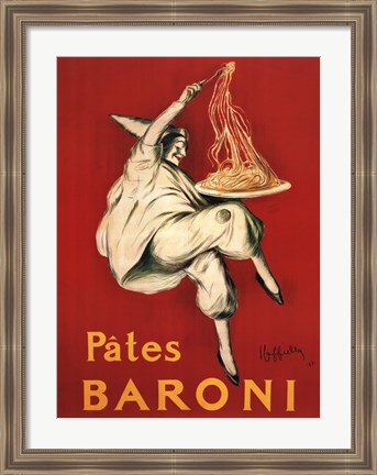 Framed Pates Baroni, 1921 Print