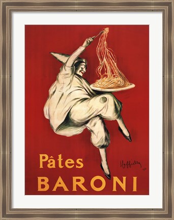 Framed Pates Baroni, 1921 Print