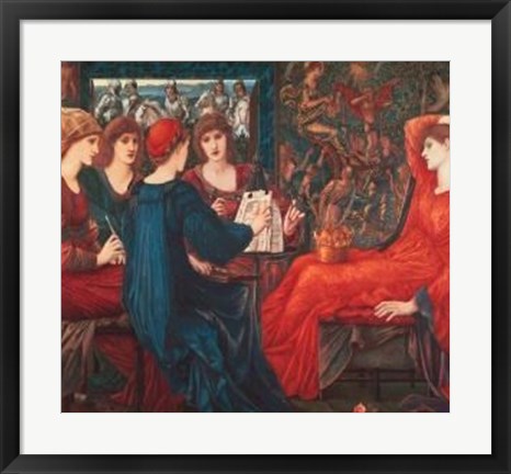 Framed Laus Veneris Print