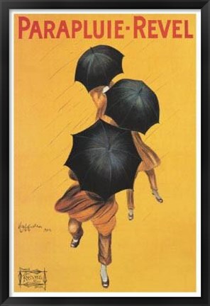 Framed Parapluie-Revel, 1922 Print