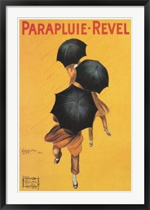 Framed Parapluie-Revel, 1922 Print