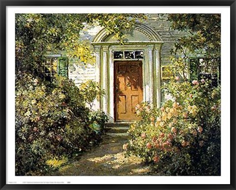 Framed Grandmother&#39;s Doorway Print