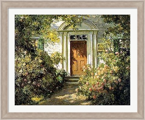 Framed Grandmother&#39;s Doorway Print