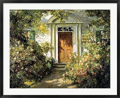 Framed Grandmother&#39;s Doorway Print