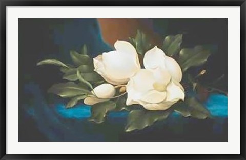 Framed Magnolias Print