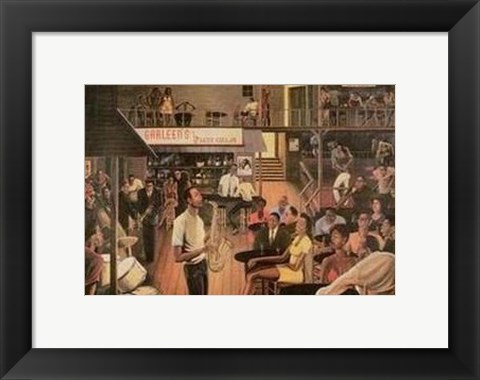 Framed Jazz From The Cellar (Mini) Print