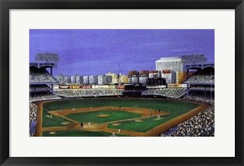 Framed At Home In The Bronx Print