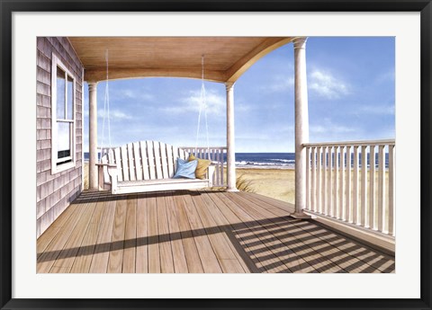 Framed Porch Swing Print