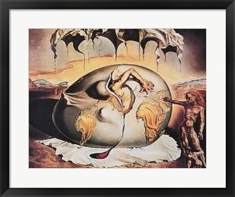 Framed Geopoliticus Child Watching the Birth of the New Man, c.1943 Print