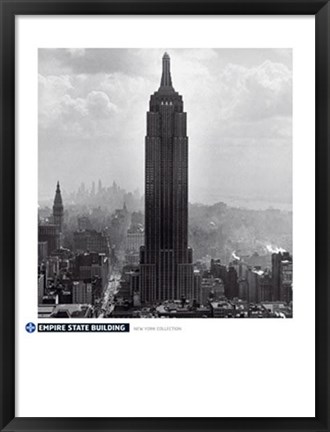 Framed Empire State Building Print