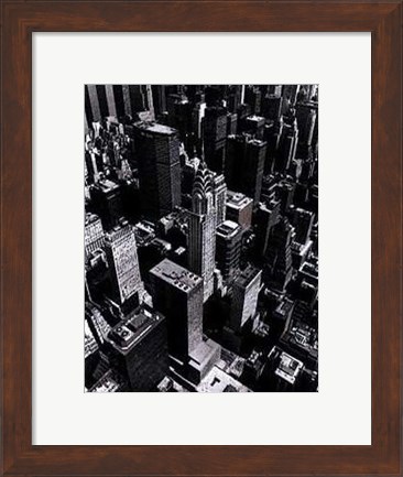 Framed Chrysler Building Print