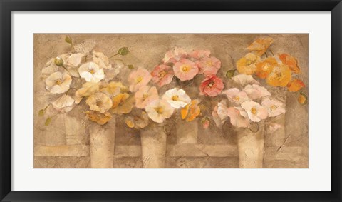 Framed Flower Market Print