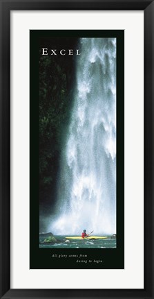 Framed Waterfall-Excel Print