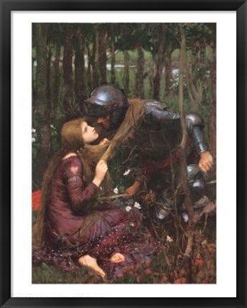 Framed La Belle Dame Sans Merci Print