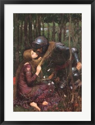 Framed La Belle Dame Sans Merci Print