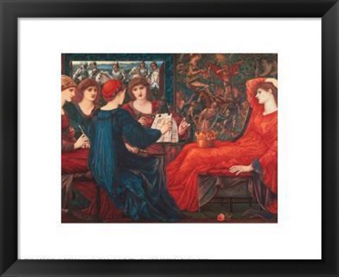 Framed Laus Veneris Print