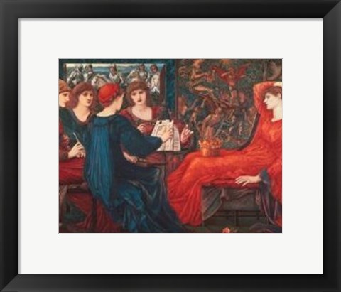 Framed Laus Veneris Print