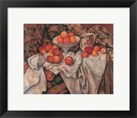 Framed Apples And Oranges Print