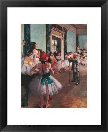 Framed Dancing Class Print