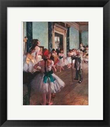 Framed Dancing Class Print