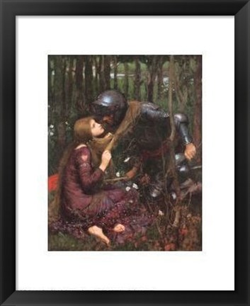 Framed La Belle Dame Sans Merci Print