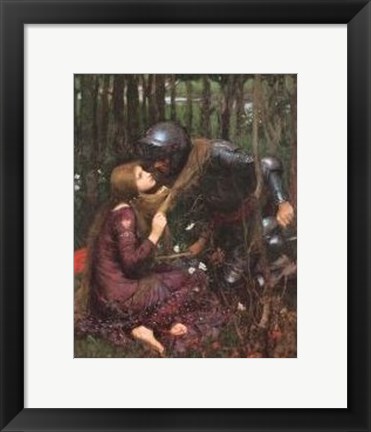 Framed La Belle Dame Sans Merci Print