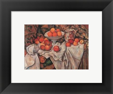 Framed Apples And Oranges Print