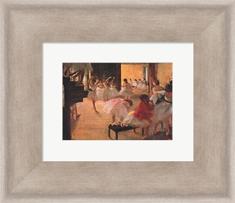 Framed Ballet School Print