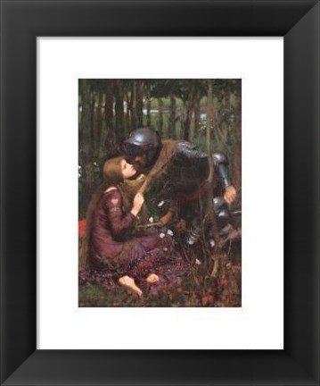 Framed La Belle Dame Sans Merci Print