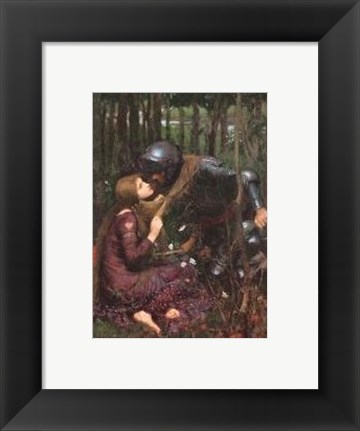 Framed La Belle Dame Sans Merci Print