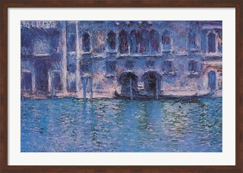 Framed Venice, Palaza Da Mula, 1908 Print