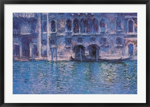 Framed Venice, Palaza Da Mula, 1908 Print