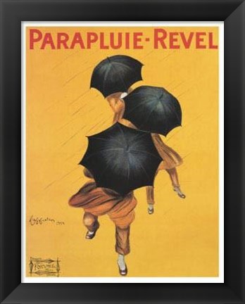 Framed Parapluie-Revel, 1922 Print