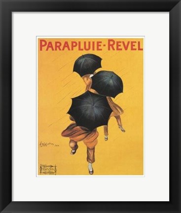 Framed Parapluie-Revel, 1922 Print