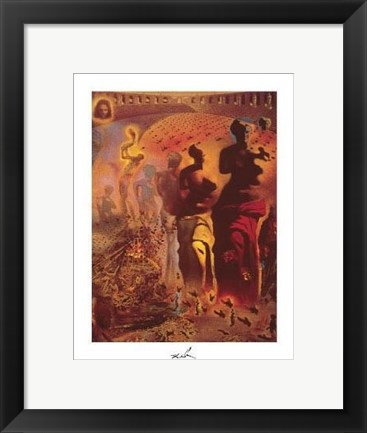 Framed Hallucinogenic Toreador Print