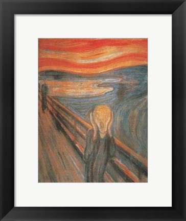 Framed Scream, c.1893 Print